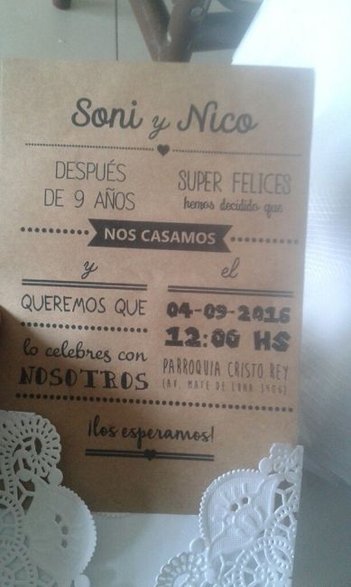 ¡Compartí tus invitaciones con la comu! - 2