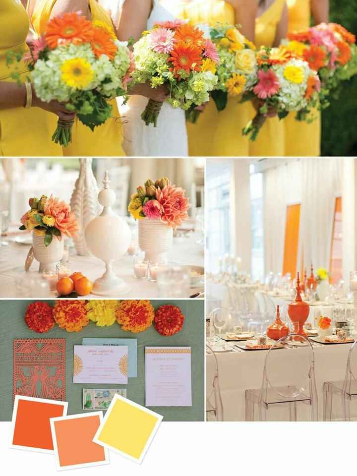 La paleta de colores del casamiento y los centros de mesa - 20