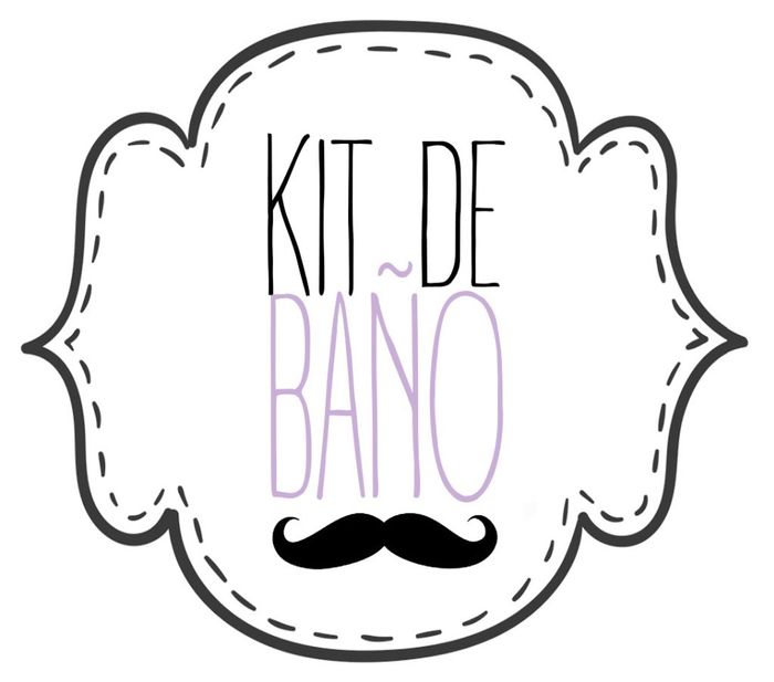 cartel kit de baño