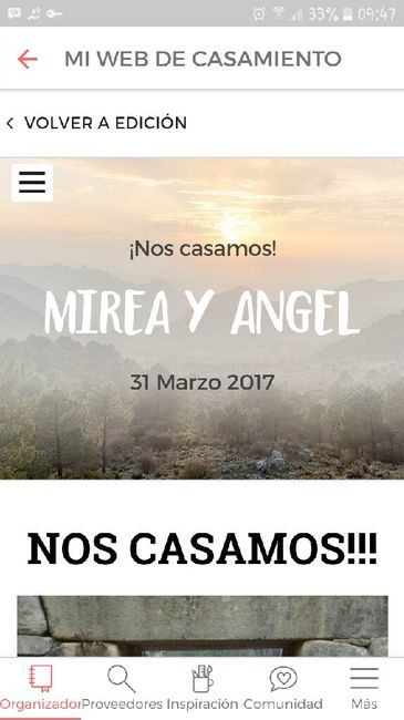 ¿Van a hacer Save the Date? - 1
