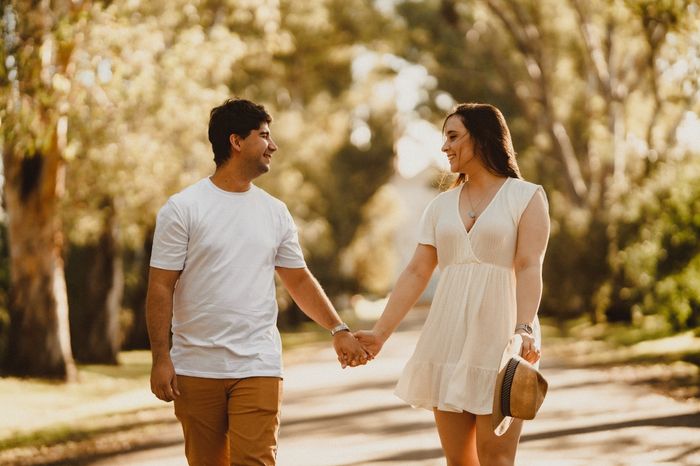 Ya tenemos las fotos de la sesión pre boda 😍 1