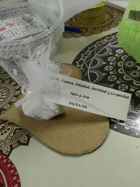 Terminando los centro de mesa y otras cositas 3