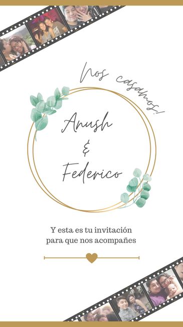 Invitación en Canva con link a la lista de invitados 4