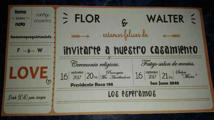 Nuestras invitaciones - 1