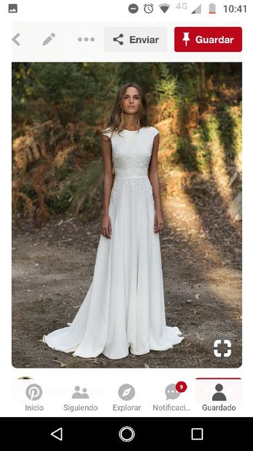 Mí vestido de novia es Moderno - 1