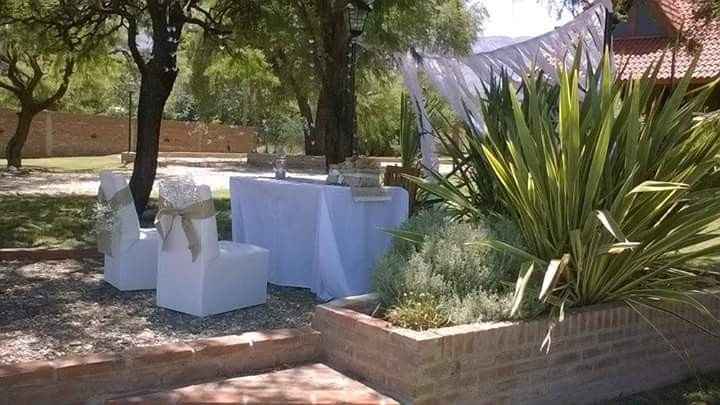 Y aca fue la ceremonia!!!! que lugar tan hermoso!!!!