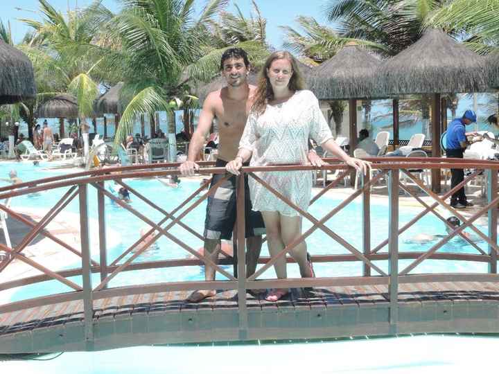 disfrutando del hotel