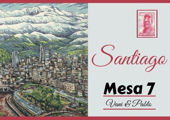 Números de mesa viajeros! 10