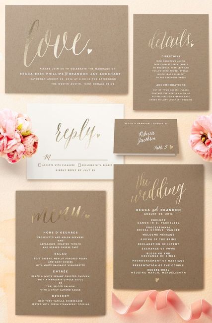 Fuente para invitaciones