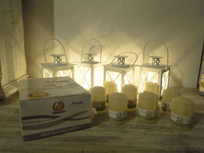 Fanales de Chapa   velas aromaticas