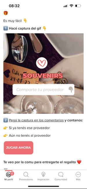 🎁¡COMPARTÍ captura de tu proveedor y GANÁ 2 KITS para tu casamiento!🎁 7