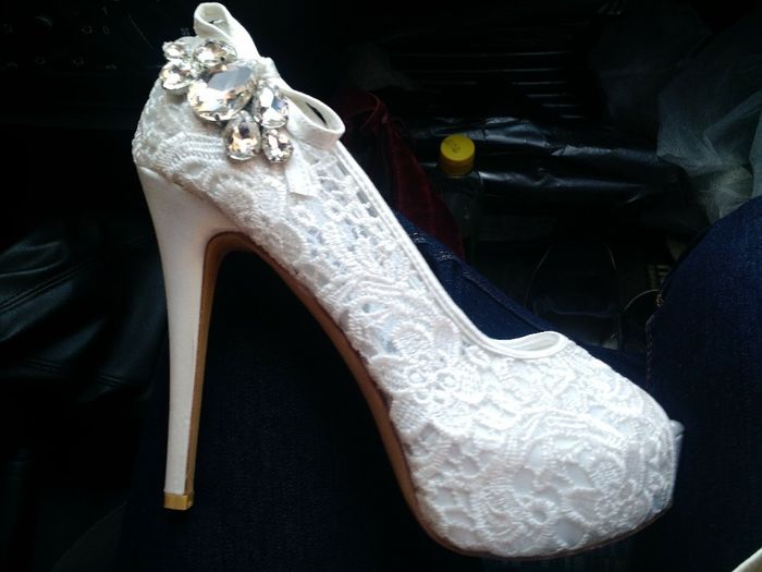 ¡1, 2 y 3 zapatos con encaje! - 1