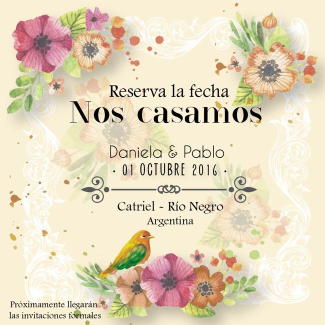 Nuestro Save The Date