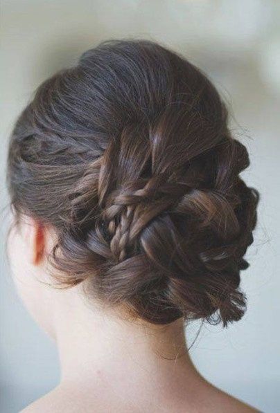 Peinados: rodetes con trenzas 3