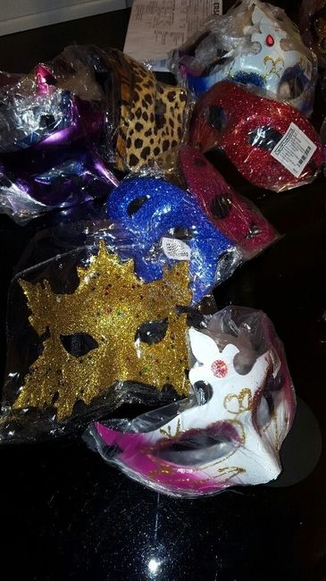máscaras venecianas