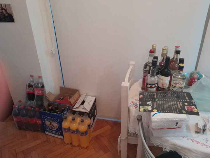 a 3 días fuimos al mayorista compramos más alcohol y bebidas - 2