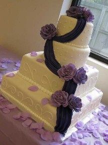 Tortas De Boda Con Tonos Violeta 4