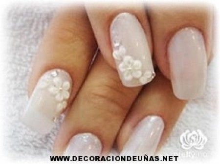 uñas para la novia