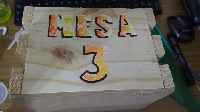Ubicaciones en las mesas 8