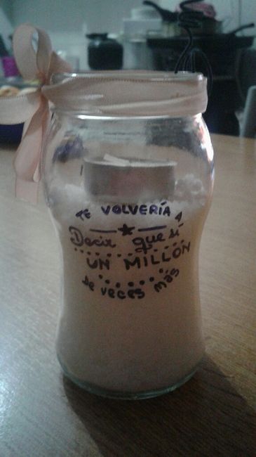 Inventado centro de mesa - 1