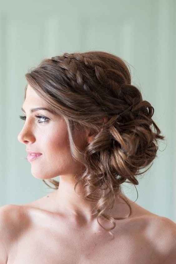 5 Peinados para novias con media melena