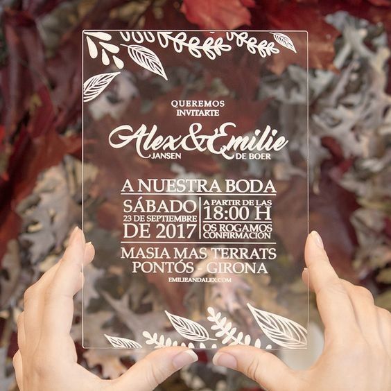 ¡6 Ideas con transparencias para tu casamiento! ¿Sí o no?🤗 3