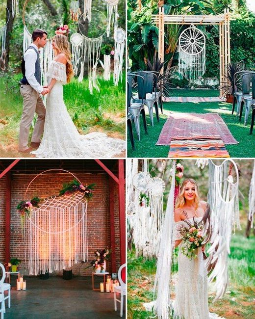 ¡Atrapasueños para incluir en la deco de tu boda! 🤗 ¿Sí o no? 5
