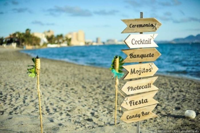 ¡8 Ideas para una boda en la playa! 4