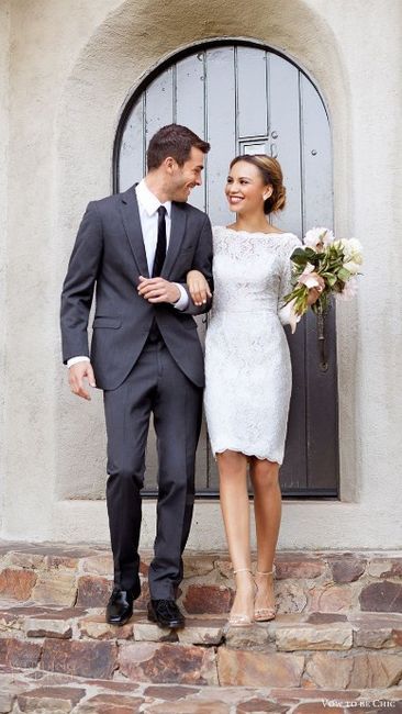 ¡Look para el civil del novio y la novia! 2