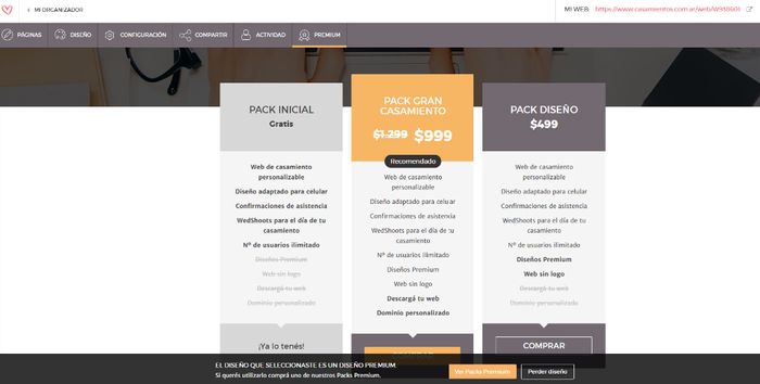 ¿Sabías que podés tener tu Web de Casamiento Premium? 2