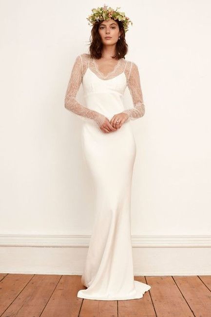 ¡7 Vestidos de novias Lenceros! ¿Te animás a esta tendencia? 5