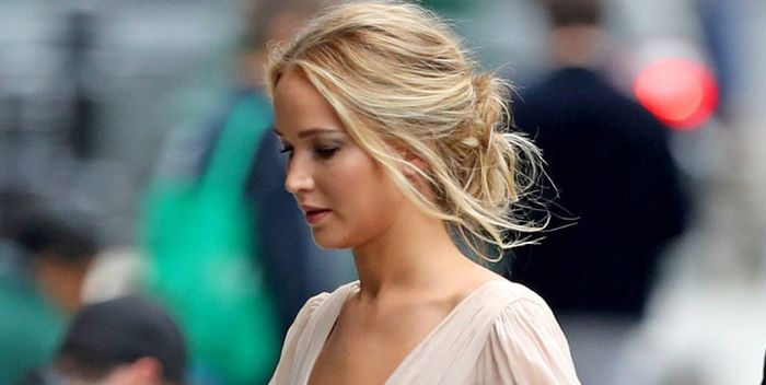 El look de Jennifer Lawrence para su compromiso ¿love❤o like👍️ ? 1