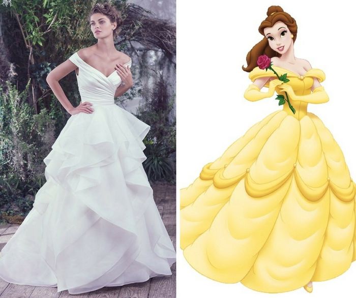 ¿Qué princesa de Disney sos según tu vestido de novia? 2