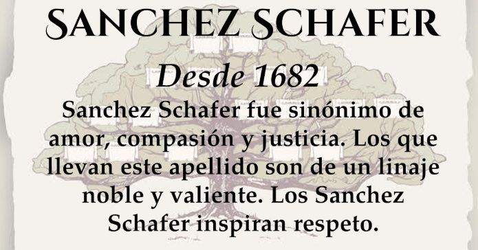 Seremos la familia Sanchez Schafer 1