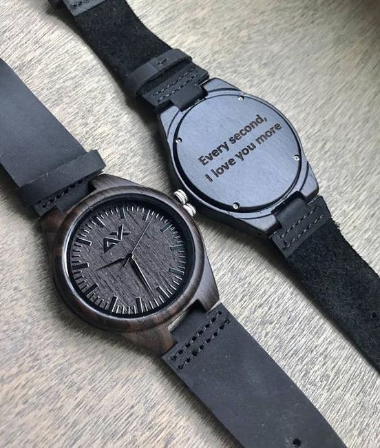 ¿Cuál de estas frases le grabás al reloj de tu amor? 2