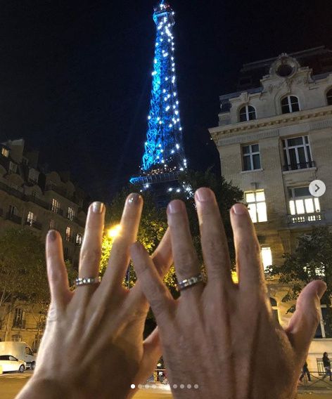 El Pelado López de CQC se comprometió en París!! 1