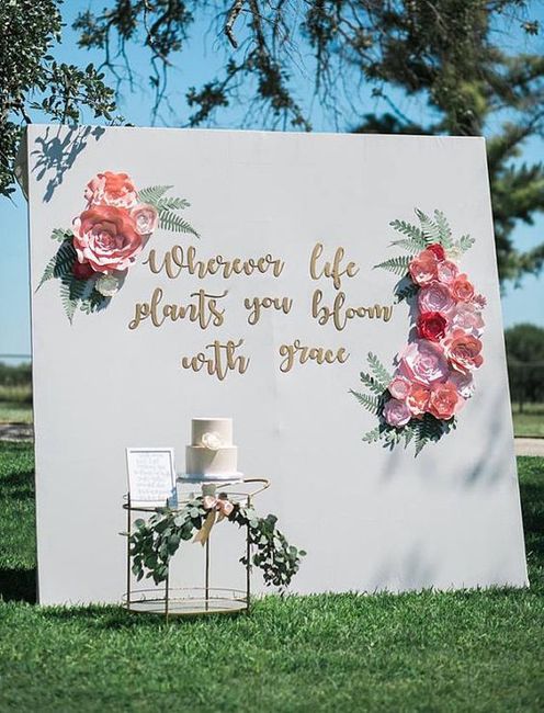 5 Ideas para decorar tu casamiento con los "Moldes Florales" de Casamientos.com.ar 4