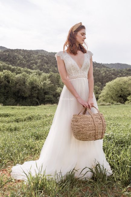 ¡6 Vestidos de Novias Rústicos! 4