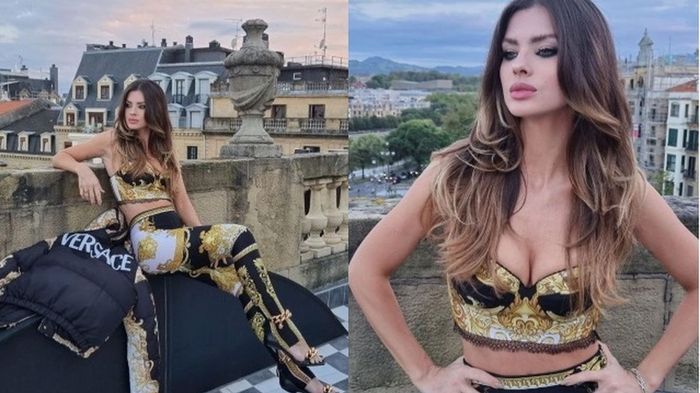 ¿Top o no top como la China Suarez en su conjuntito Versace? 1