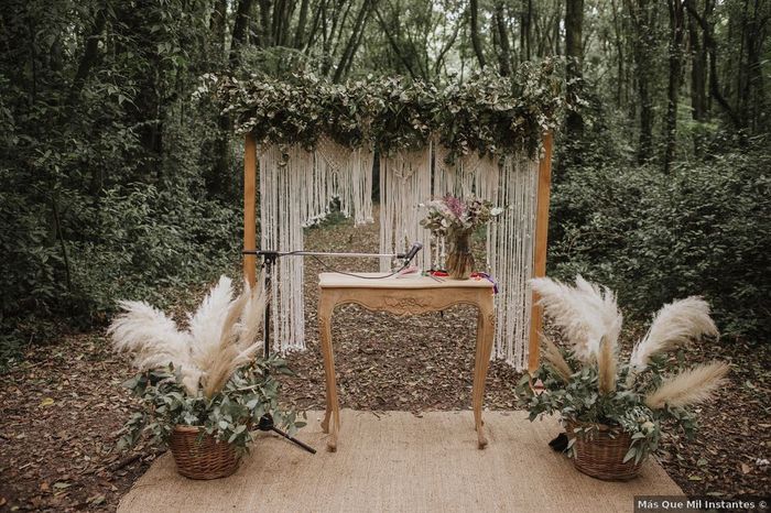 ¡Mirá los detalles y el orden de la ceremonia simbólica de Flor y Ale! 💞 1