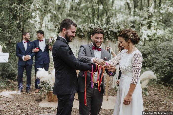 ¡Mirá los detalles y el orden de la ceremonia simbólica de Flor y Ale! 💞 5