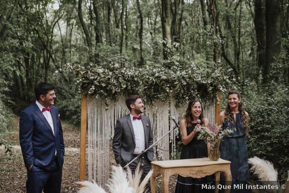 ¡Mirá los detalles y el orden de la ceremonia simbólica de Flor y Ale! 💞 3