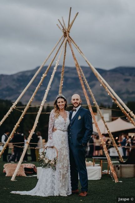 1 novia, 2 vestidos en 1 6