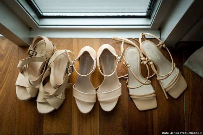 Novia: ¿Cuántos pares de zapatos vas a tener? 👠 1