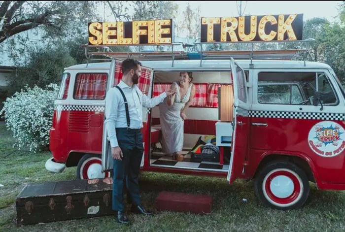 ¿Tendrían un Selfie truck para su matrimonio? 1