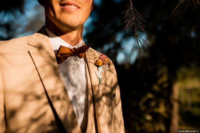 Novio: ¿Qué te parece este look y combinación para tu casamiento? 2