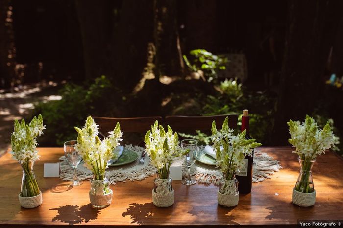 Morí de amor con los detalles de la deco del casamiento de Joaco y Pepe 😍 4