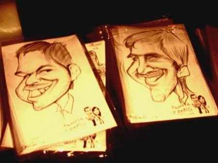 Caricaturas souvenir