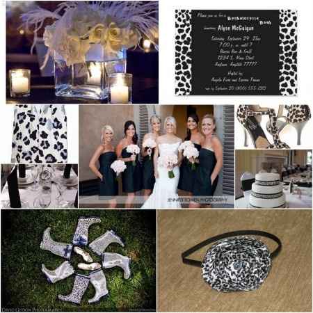 Casamiento animal print