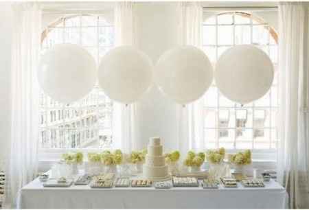 Casamiento con globos